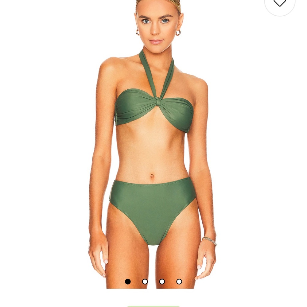 Faithfull the Brand Green Bikini Set